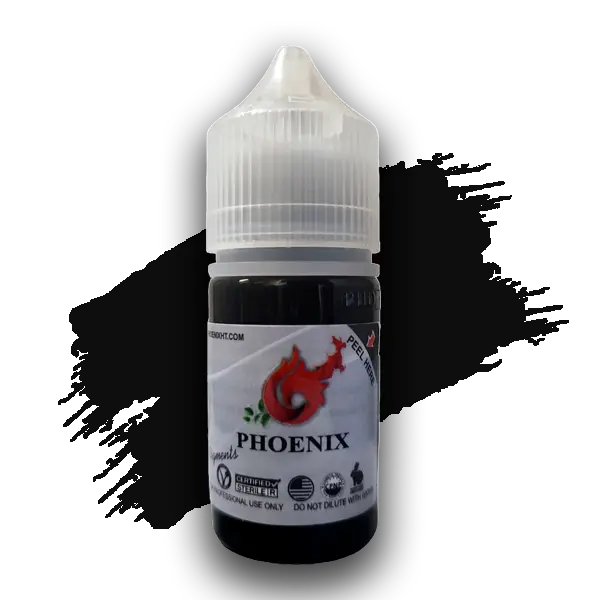 Dark Brown Phoenix tattoo ink